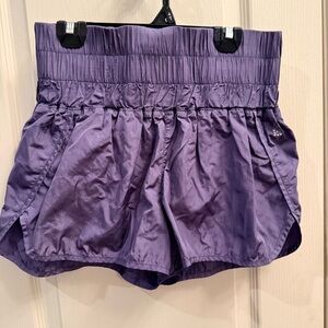 FP Movement by Free People High-Waist Lavender Performance Shorts